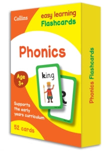 Collins Easy Learning Preschool  Phonics Flashcards: Ideal for home learning (Collins Easy Learning Preschool) - Collins Easy Learning (Cards) 24-02-2017 