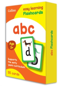 Collins Easy Learning Preschool  abc Flashcards: Ideal for home learning (Collins Easy Learning Preschool) - Collins Easy Learning (Cards) 24-02-2017 