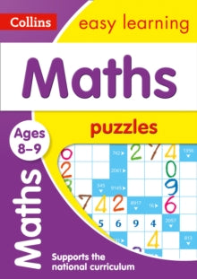 Collins Easy Learning KS2  Maths Puzzles Ages 8-9: Ideal for home learning (Collins Easy Learning KS2) - Collins Easy Learning; Peter Clarke (Paperback) 22-02-2018 