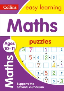 Collins Easy Learning KS2  Maths Puzzles Ages 10-11: Ideal for home learning (Collins Easy Learning KS2) - Collins Easy Learning; Peter Clarke (Paperback) 22-02-2018 