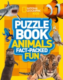 National Geographic Kids  Puzzle Book Animals: Brain-tickling quizzes, sudokus, crosswords and wordsearches (National Geographic Kids) - National Geographic Kids (Paperback) 22-02-2018 