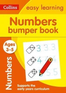 Collins Easy Learning Preschool  Numbers Bumper Book Ages 3-5: Ideal for home learning (Collins Easy Learning Preschool) - Collins Easy Learning (Paperback) 22-03-2018 
