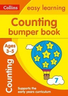 Collins Easy Learning Preschool  Counting Bumper Book Ages 3-5: Ideal for home learning (Collins Easy Learning Preschool) - Collins Easy Learning (Paperback) 22-03-2018 