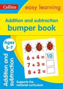Collins Easy Learning KS1  Addition and Subtraction Bumper Book Ages 5-7: Ideal for home learning (Collins Easy Learning KS1) - Collins Easy Learning (Paperback) 22-03-2018 