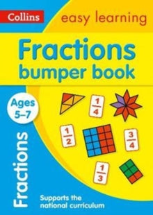 Collins Easy Learning KS1  Fractions Bumper Book Ages 5-7: Ideal for home learning (Collins Easy Learning KS1) - Collins Easy Learning (Paperback) 22-03-2018 