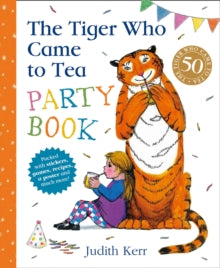 The Tiger Who Came to Tea Party Book - Judith Kerr (Spiral bound) 31-05-2018 