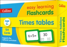 Collins Easy Learning KS2  Times Tables Flashcards: Ideal for home learning (Collins Easy Learning KS2) - Collins Easy Learning (Cards) 22-02-2018 
