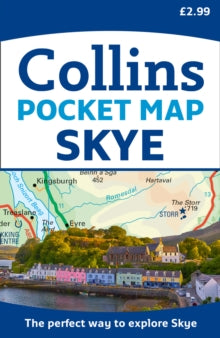Skye Pocket Map: The perfect way to explore Skye - Collins Maps (Sheet map folded) 08-03-2018 