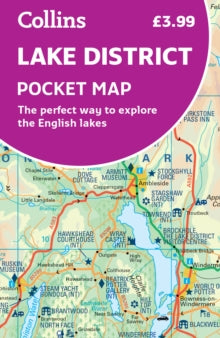 Lake District Pocket Map: The perfect way to explore the English lakes - Collins Maps (Sheet map, folded) 06-02-2020 