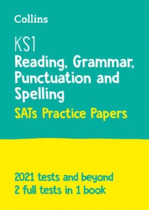 Collins KS1 SATs Practice  KS1 English Reading, Grammar, Punctuation and Spelling SATs Practice Papers: For the 2022 Tests (Collins KS1 SATs Practice) - Collins KS1 (Paperback) 18-11-2019 