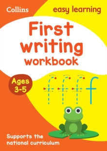 Collins Easy Learning Preschool  First Writing Workbook Ages 3-5: Ideal for home learning (Collins Easy Learning Preschool) - Collins Easy Learning (Paperback) 20-04-2020 