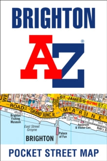 Brighton A-Z Pocket Street Map - A-Z maps; A-Z Maps (Sheet map, folded) 20-02-2020 