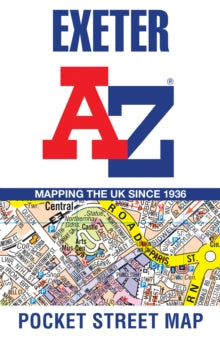 Exeter A-Z Pocket Street Map - A-Z maps; A-Z Maps (Sheet map, folded) 20-02-2020 