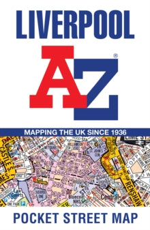 Liverpool A-Z Pocket Street Map - A-Z maps; A-Z Maps (Sheet map, folded) 05-03-2020 