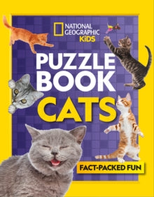 National Geographic Kids  Puzzle Book Cats: Brain-tickling quizzes, sudokus, crosswords and wordsearches (National Geographic Kids) - National Geographic Kids (Paperback) 15-04-2021 