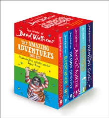The World of David Walliams: The Amazing Adventures Box Set: Gangsta Granny; Ratburger; Demon Dentist; Awful Auntie; Grandpa's Great Escape; The Midnight Gang - David Walliams; Tony Ross (Mixed media product) 03-12-2020 