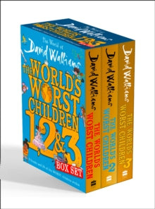 The World of David Walliams: The World's Worst Children 1, 2 & 3 Box Set - David Walliams; Tony Ross (Mixed media product) 10-12-2020 