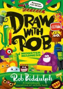 Draw With Rob: Monster Madness - Rob Biddulph (Paperback) 22-07-2021 