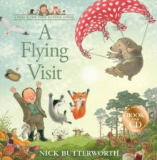 A Percy the Park Keeper Story  A Flying Visit: Book & CD (A Percy the Park Keeper Story) - Nick Butterworth (Mixed media product) 31-08-2023 