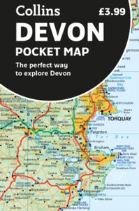 Devon Pocket Map: The perfect way to explore Devon - Collins Maps (Sheet map, folded) 14-04-2022 