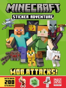 Minecraft Sticker Adventure: Mob Attacks! - Mojang AB (Paperback) 27-04-2023 