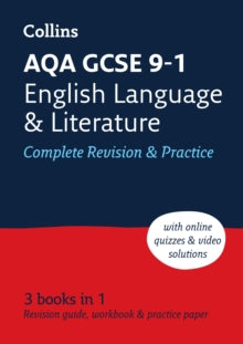 Collins GCSE Grade 9-1 Revision  AQA GCSE 9-1 English Language and Literature Complete Revision & Practice: Ideal for the 2024 and 2025 exams (Collins GCSE Grade 9-1 Revision) - Collins GCSE (Paperback) 23-06-2022 