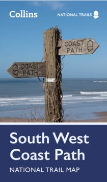 South West Coast Path National Trail Map - Collins Maps (Sheet map, folded) 16-02-2023 