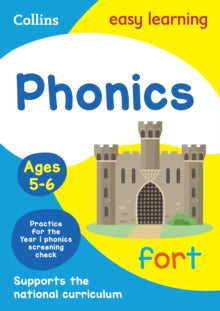 Collins Easy Learning KS1  Phonics Ages 5-6: Ideal for home learning (Collins Easy Learning KS1) - Collins Easy Learning (Paperback) 25-05-2023 