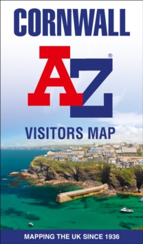 Cornwall A-Z Visitors Map - A-Z Maps (Sheet map, folded) 29-02-2024 