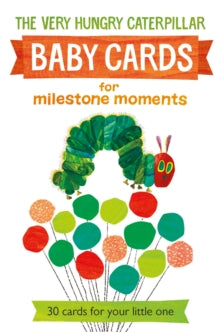Very Hungry Caterpillar Baby Cards for Milestone Moments - Eric Carle (Hardback) 02-06-2016 