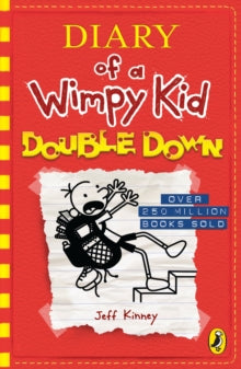 Diary of a Wimpy Kid  Diary of a Wimpy Kid: Double Down (Book 11) - Jeff Kinney; Jeff Kinney (Paperback) 25-01-2018 