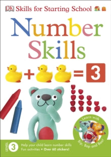 Skills for Starting School  Number Skills - DK (Paperback) 01-07-2015 