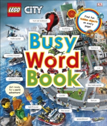 LEGO CITY Busy Word Book - DK (Hardback) 04-01-2018 