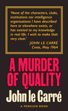 The Smiley Collection  A Murder of Quality: The Smiley Collection - John le Carre (Paperback) 27-02-2020 