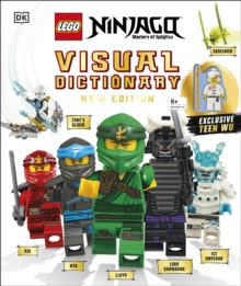 LEGO NINJAGO Visual Dictionary New Edition: With Exclusive Teen Wu Minifigure - Arie Kaplan; Hannah Dolan (Hardback) 05-09-2019 
