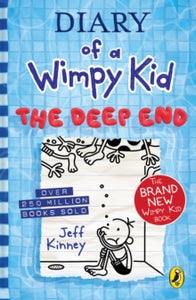 Diary of a Wimpy Kid  Diary of a Wimpy Kid: The Deep End (Book 15) - Jeff Kinney (Hardback) 27-10-2020 