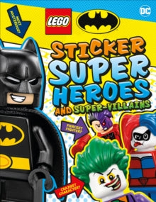 LEGO Batman Sticker Super Heroes and Super-Villains - DK (Paperback) 28-05-2020 