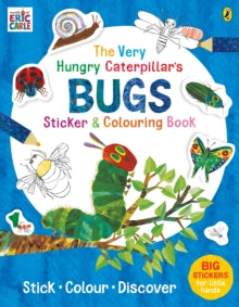The Very Hungry Caterpillar's Bugs Sticker and Colouring Book - Eric Carle (Paperback) 23-07-2020 