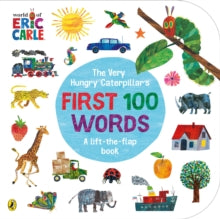 The Very Hungry Caterpillar's First 100 Words - Eric Carle (Board book) 07-01-2021 
