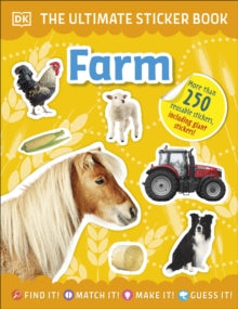 Ultimate Sticker Book Farm - DK (Paperback) 07-01-2021 