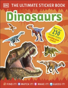 Ultimate Sticker Book Dinosaurs - DK (Paperback) 06-05-2021 