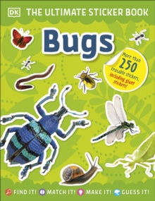 Ultimate Sticker Book Bugs - DK (Paperback) 07-01-2021 