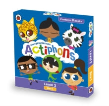 Actiphons  Actiphons Level 2 Box 1: Books 1-8 - Ladybird (Mixed media product) 01-07-2021 