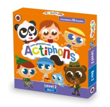 Actiphons  Actiphons Level 2 Box 3: Books 19-28: Learn phonics and get active with Actiphons! - Ladybird (Mixed media product) 01-07-2021 