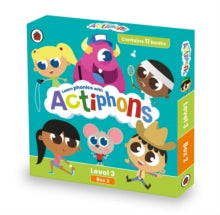 Actiphons  Actiphons Level 3 Box 2: Books 9-19: Learn phonics and get active with Actiphons! - Ladybird (Mixed media product) 01-07-2021 