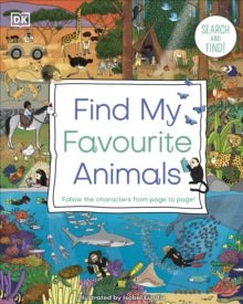Find My Favourite Animals - DK (Board book) 14-04-2022 