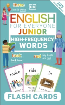 English for Everyone Junior High-Frequency Words Flash Cards - DK (Cards) 02-06-2022 