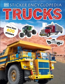 Sticker Encyclopedia Trucks - DK (Paperback) 07-07-2022 
