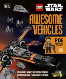 LEGO Star Wars Awesome Vehicles: With Poe Dameron Minifigure and Accessory - Simon Hugo (Hardback) 07-04-2022 