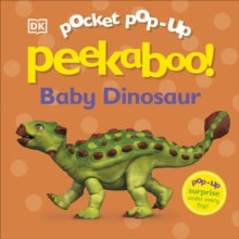 Pop-Up Peekaboo!  Pocket Pop-Up Peekaboo! Baby Dinosaur - DK (Board book) 01-02-2024 